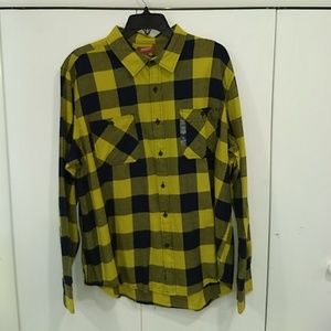 Men's casual button down shirt